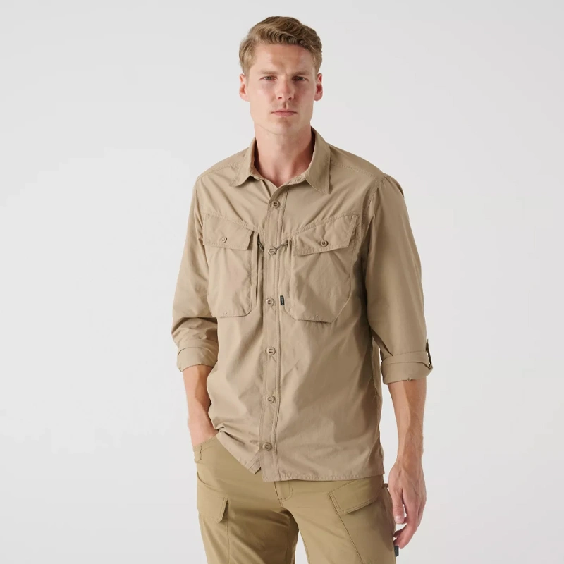 Тактическа риза Helikon-tex Canopy Jungle Shirt Silver Mink