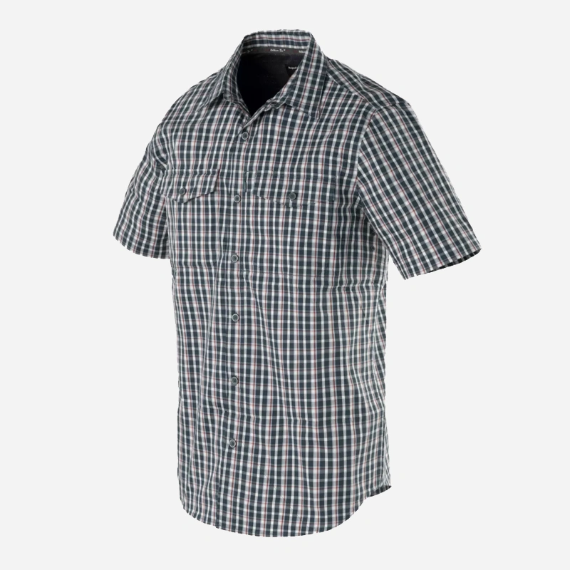 Риза с къс ръкав Helikon-tex Concealed Carry Short Sleeve Shirt Rustic Cloth Plaid