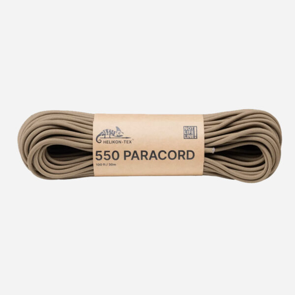 Паракорд Helikon-tex 550 Paracord Coyote 30м » Arms-Bg Оръжеен Магазин