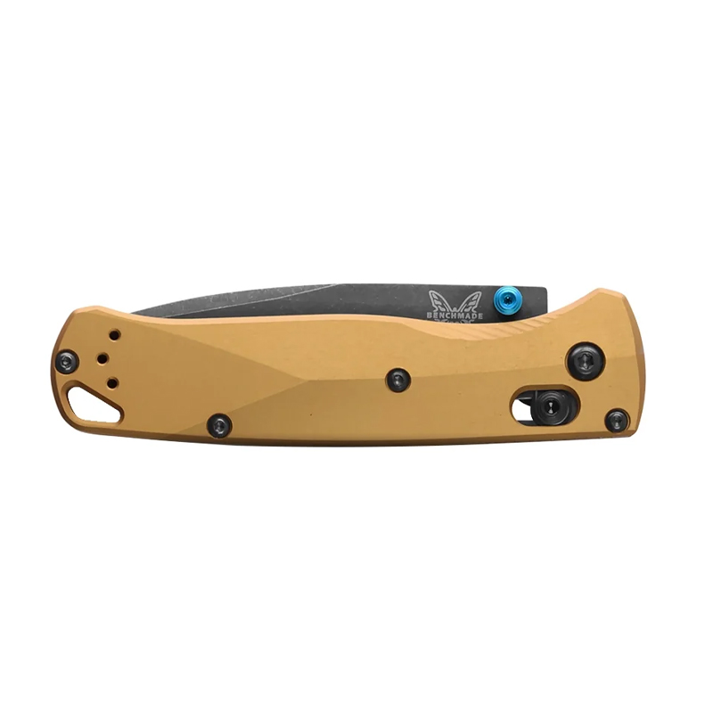Benchmade Bugout Burnt Brass Aluminum 4