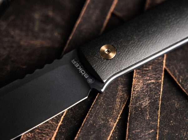 Нож Boker Solingen BFF Packlite MagnaCut Richlite Allblack Stargaze » Arms-Bg Оръжеен Магазин