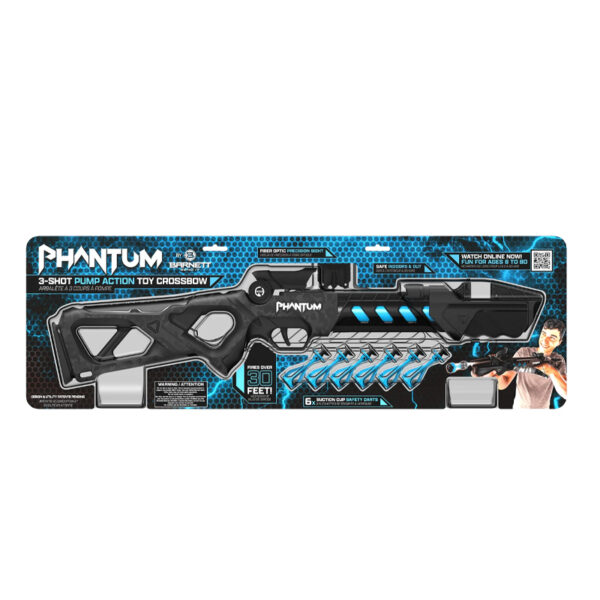Детски арбалет Barnett Phantom Toy Crossbow Pump Action със стрели с вакуумни чашки » Arms-Bg Оръжеен Магазин