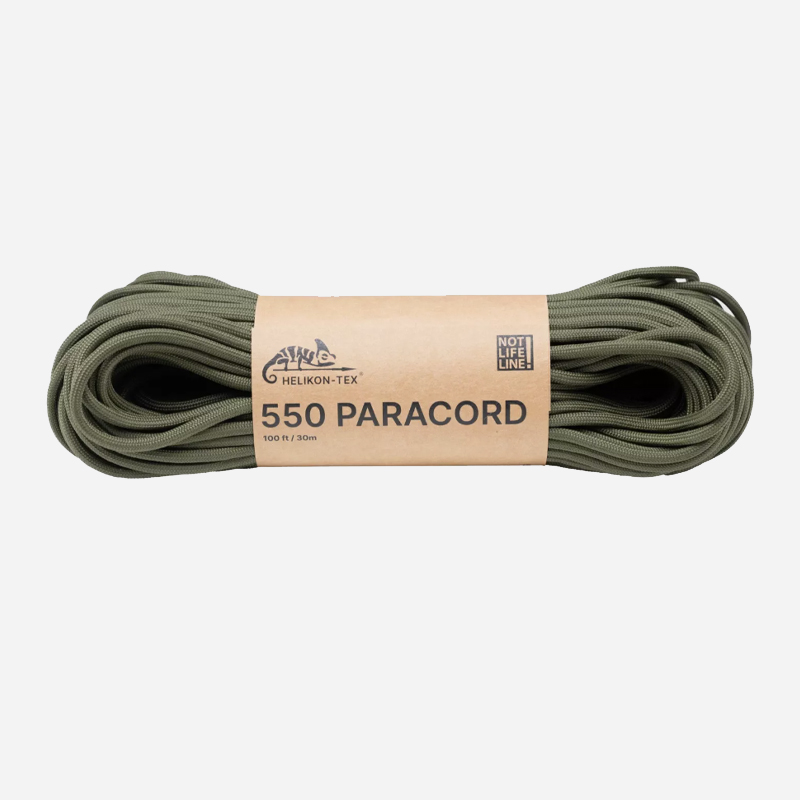 Паракорд Helikon-tex 550 Paracord Olive Drab 30м » Arms-Bg Оръжеен Магазин