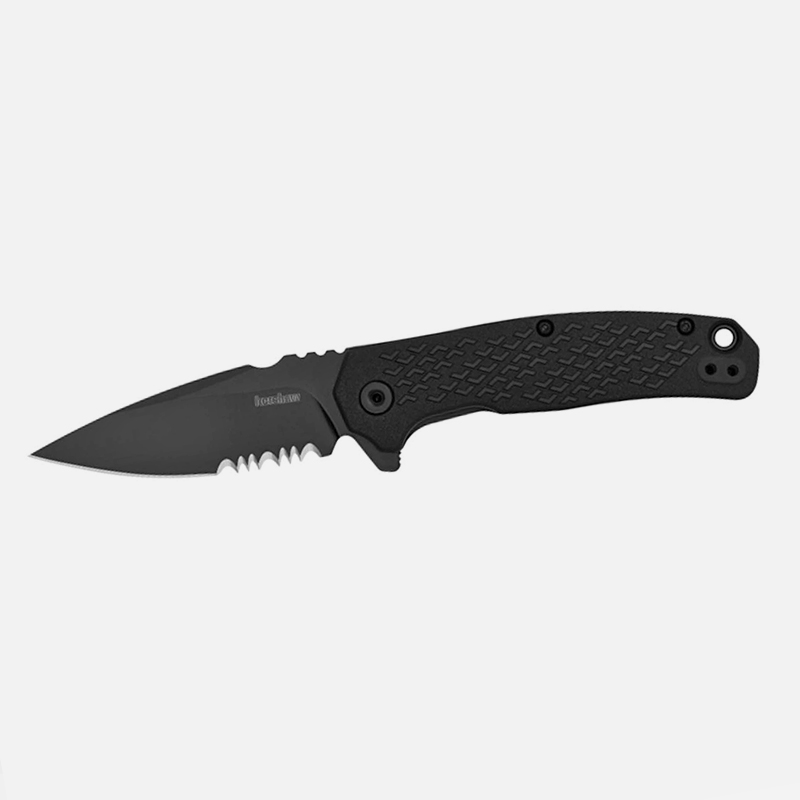 Kershaw Black Conduit Serrated folding knife