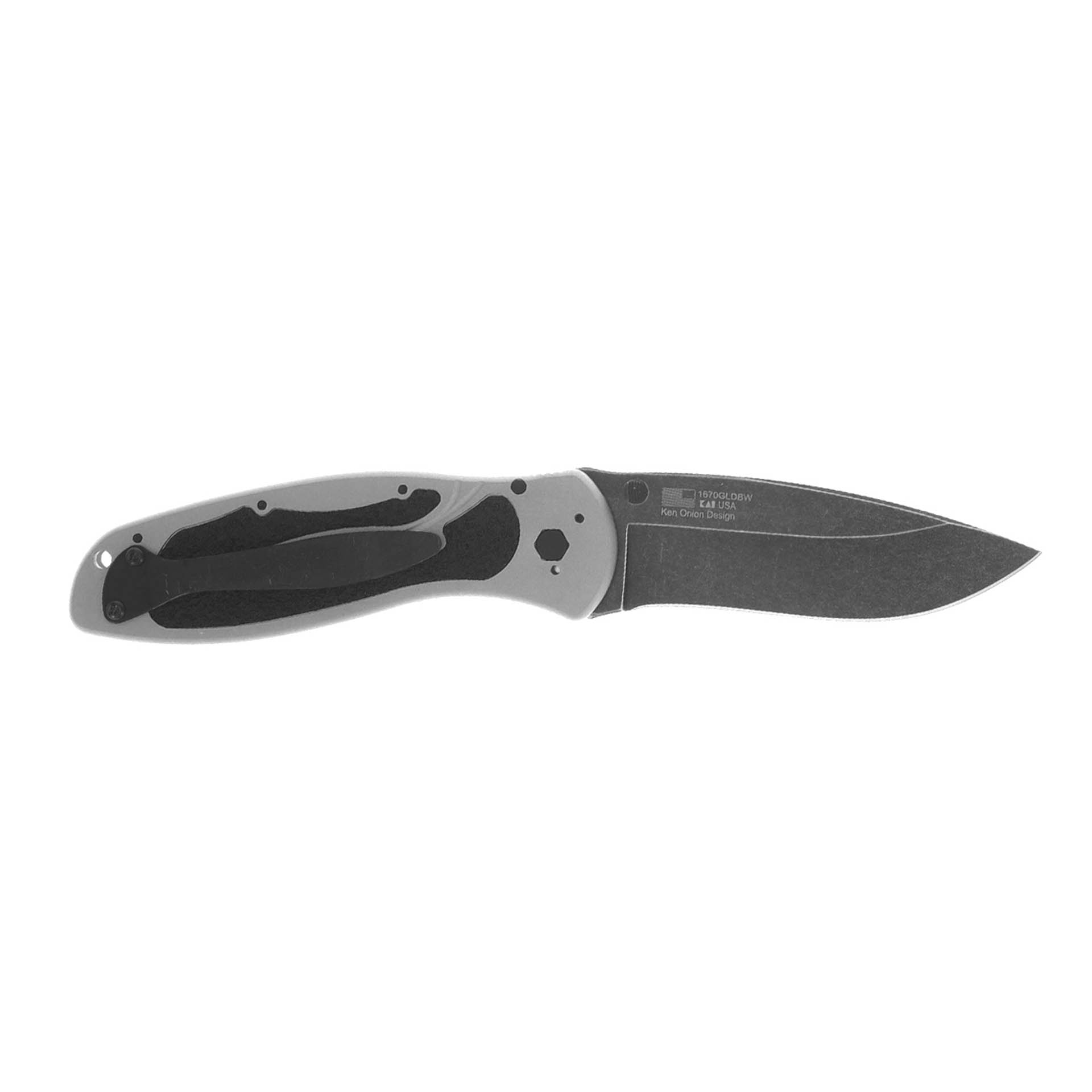 Сгъваем нож Kershaw Blur Battleship Gray 2