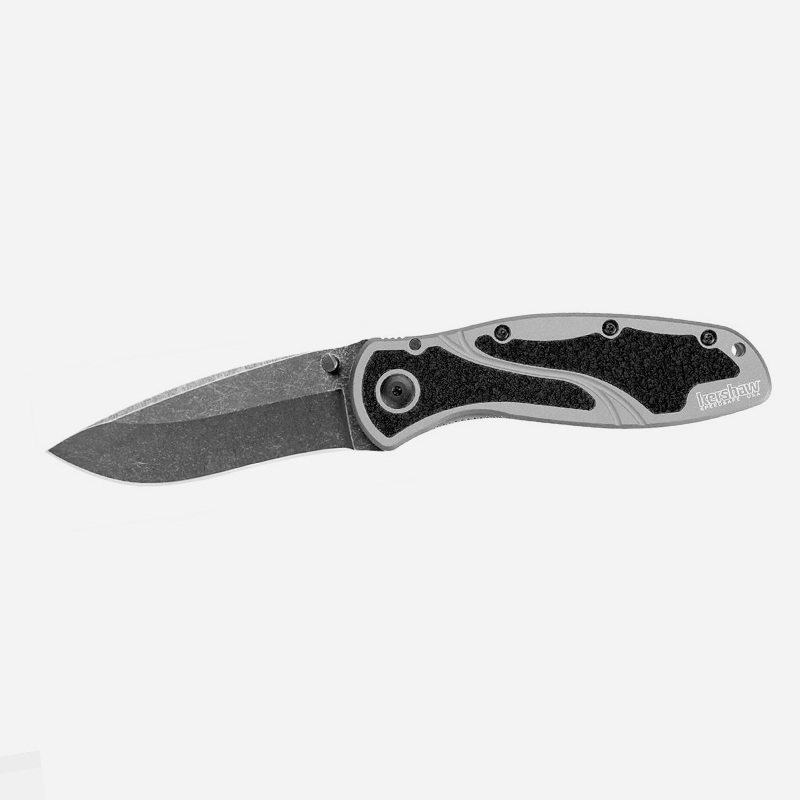 Kershaw Blur Battleship Grey folding knife