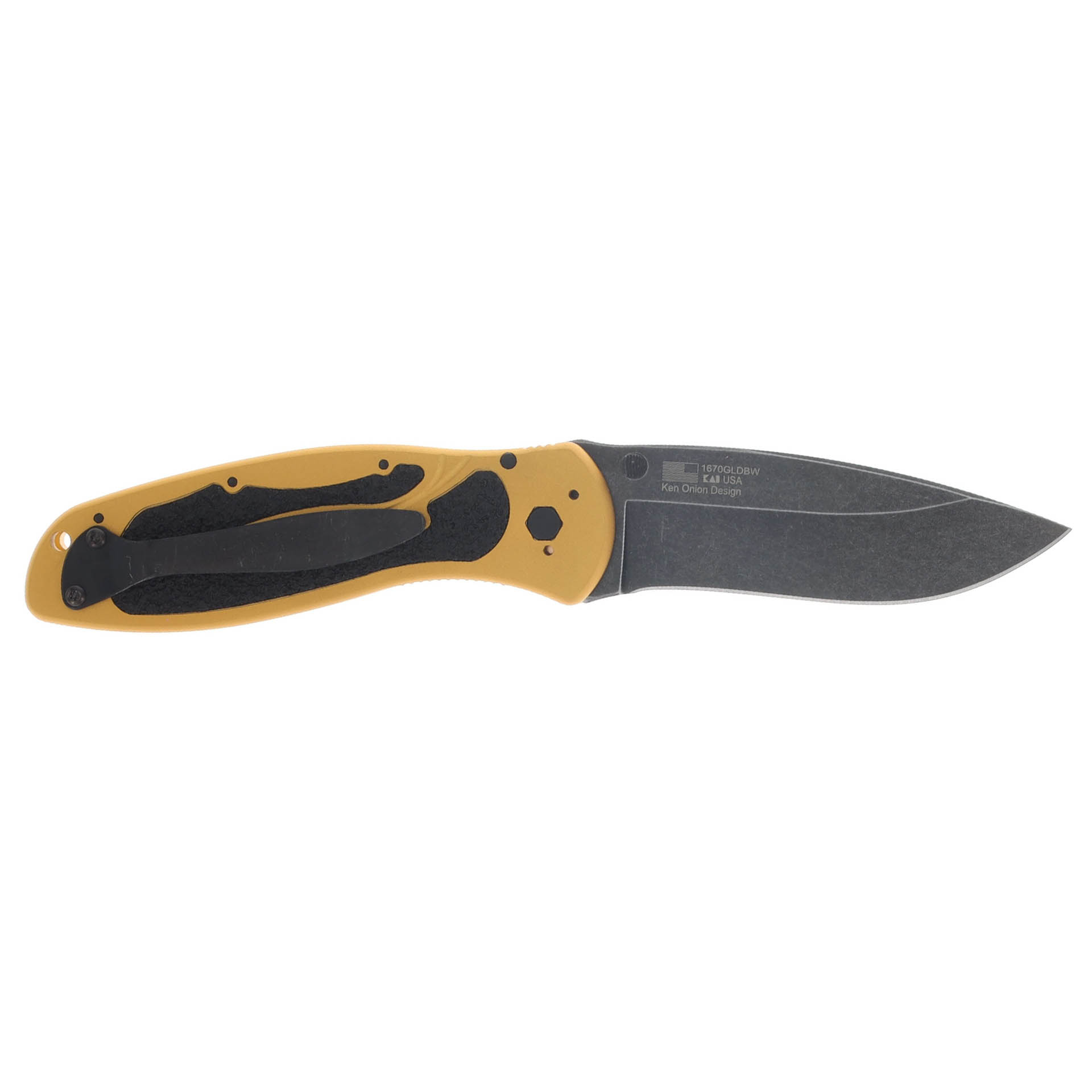 Сгъваем нож Kershaw Blur Gold 2