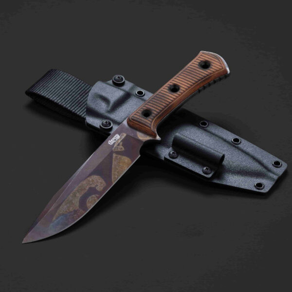 TRC Knives APOCALYPSE POST APOCALYPTIC Elmax Micarta knife » Arms-Bg Оръжеен Магазин