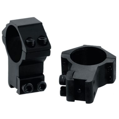 Скоби Leapers за оптика 30мм и база 11мм, Високи, 4 Винта