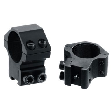 Скоби Leapers за оптика 1″ и база 11мм, Средни, 4 Винта
