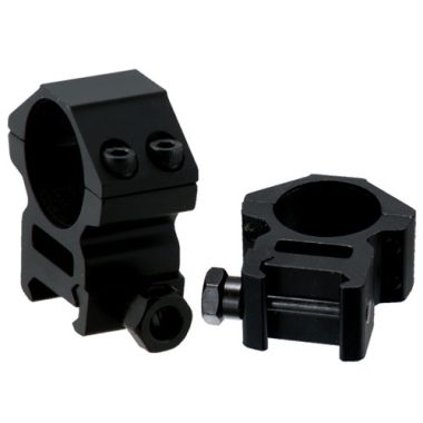 Скоби Leapers за оптика 1″ и база Weaver, Средни, 4 Винта