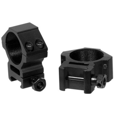 Скоби Leapers за оптика 30мм и база Weaver, Средни, 4 Винта