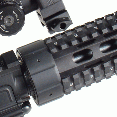 Leapers Pro Max clamps for 1″ scope and Weaver base, Medium Profile