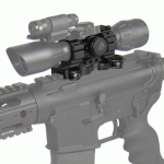 Leapers QD monoblock for 1″ scope and Weaver base, Medium Profile