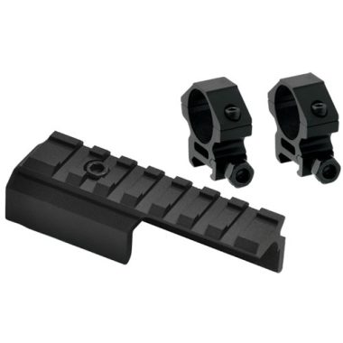 Leapers mounting for M1 carbine and 1″ clamps