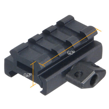 Leapers Low – Profile Three – Slot Weaver Mount