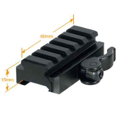 Leapers QD Mid – Profile Five – Slot Weaver Mount