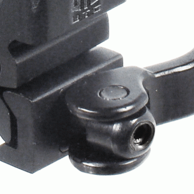 Leapers LE Grade QD clamps for 30mm scope and Weaver base, High Profile