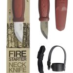 Mora Eldris Neck Knife Kit + Magnesium lighter Different colours