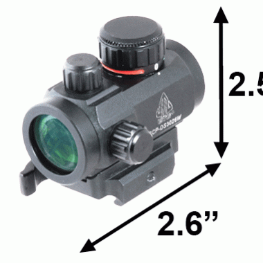 Бързомер Leapers UTG 2.6″ ITA Red/Green Micro Red Dot Sight