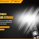 Заряден Фенер за лов Fenix TK20R 1000 Лумена