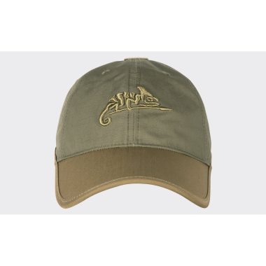 Бейзболна шапка Helikon-tex Logo Cap Black/Olive Green