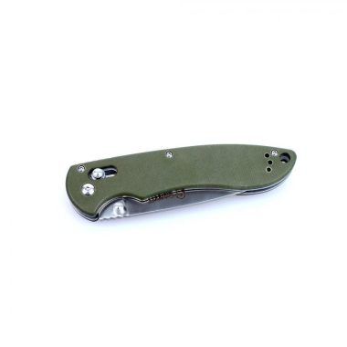 Ganzo F740 - 440C - Green G10 knife