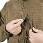 Полар Helikon-tex ALPHA HOODIE Jacket – Grid Fleece