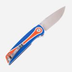 Нож CH KNIVES 3511 D2 G-10 Blue/Orange
