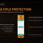 Battery charger 21700 Fenix ARB-L21-5000U USB