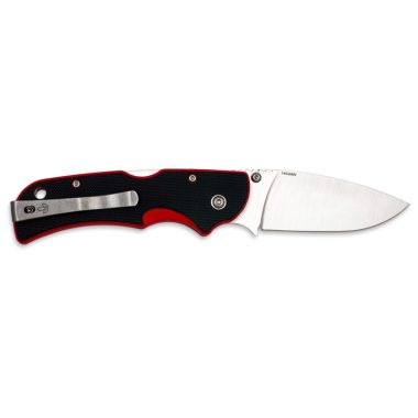 Нож Manly CITY 14C28 Black & Red Flat Handle