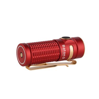 Заряден Фенер Olight Baton 3 1200lm – Червен Заряден Фенер Olight Baton 3 1200lm – Червен