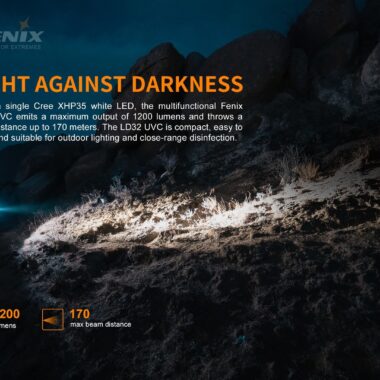 Fenix LD32 UVC 1200 Lumen Flashlight » Arms-Bg Оръжеен Магазин