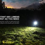 Заряден Фенер Fenix E09R 600 Лумена