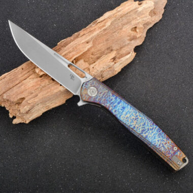 CH KNIVES 3538 S35VN Titanium Knife