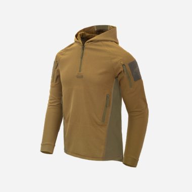 Тактическа блуза с качулка Helikon-Tex RANGE HOODIE Coyote/Adaptive Green