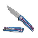 Нож CH KNIVES 3511 D2 G-10 Blue/Orange