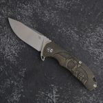 Нож CH KNIVES 3504 S35VN Titanium Bronze