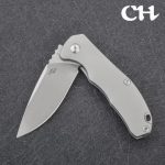 Нож CH KNIVES 3504S-SL D2 Titanium Grey