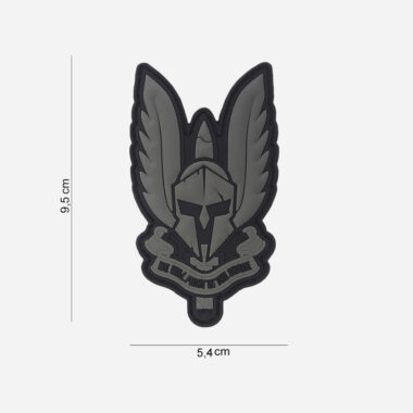 3D PVC Spartan Black Patch #10100 » Arms-Bg Оръжеен Магазин