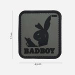 Пач 3D PVC Badboy grey #14045