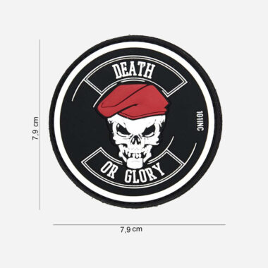 Patch 3D PVC Death or Glory Black #14039 » Arms-Bg Оръжеен Магазин