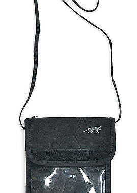 Tasmanian Tiger Black Pocket Neck Pouch
