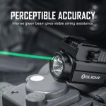 Пистолетен фенер с лазерен целеуказател Olight BALDR S 800lm. Desert TAN