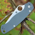 Knife Spyderco Para-Military 2 G-10 Dark Gray MAXAMET