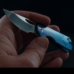 Нож CH KNIVES Toad D2 Titanium Blue