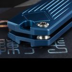 Нож CH KNIVES Toad D2 Titanium Blue