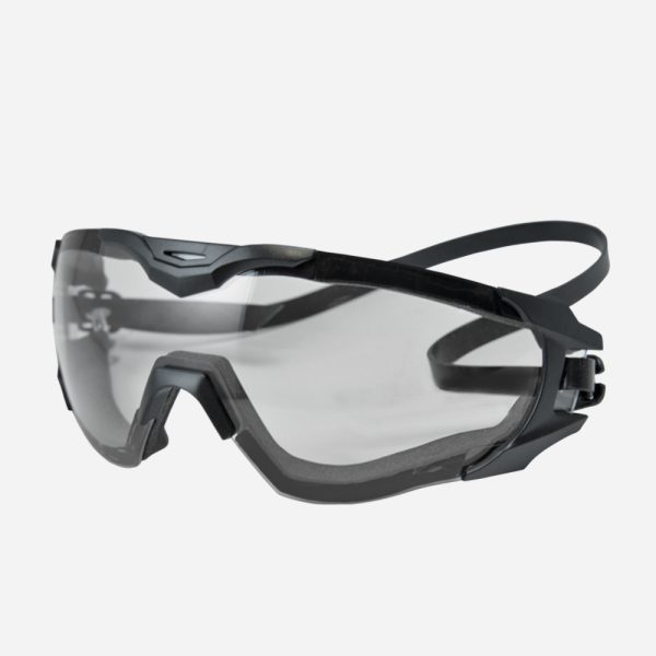 Тактически очила за стрелба Edge Tactical Super 64 (Black Frame, Clear lens)