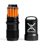 Waterproof matchbox EXOTAC MATCHCAP XL™ Black