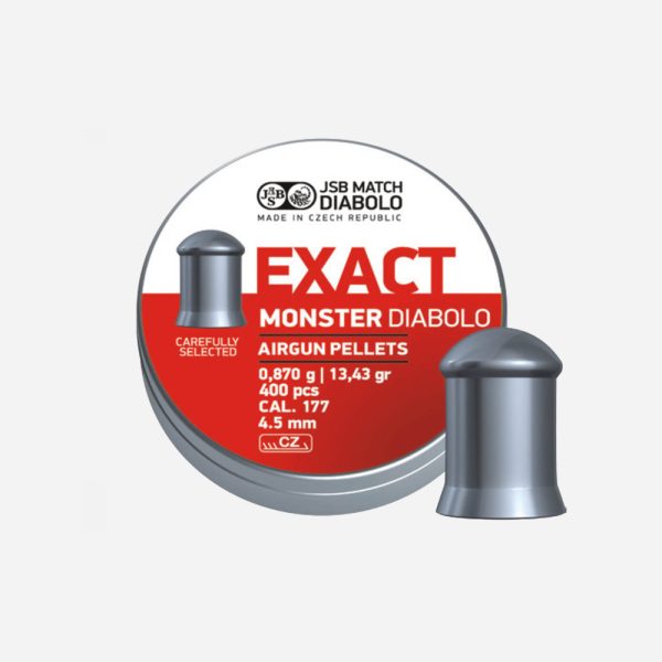 Чашки JSB Diabolo Exact Jumbo Monster 4.52мм - Pellet JSB Diabolo